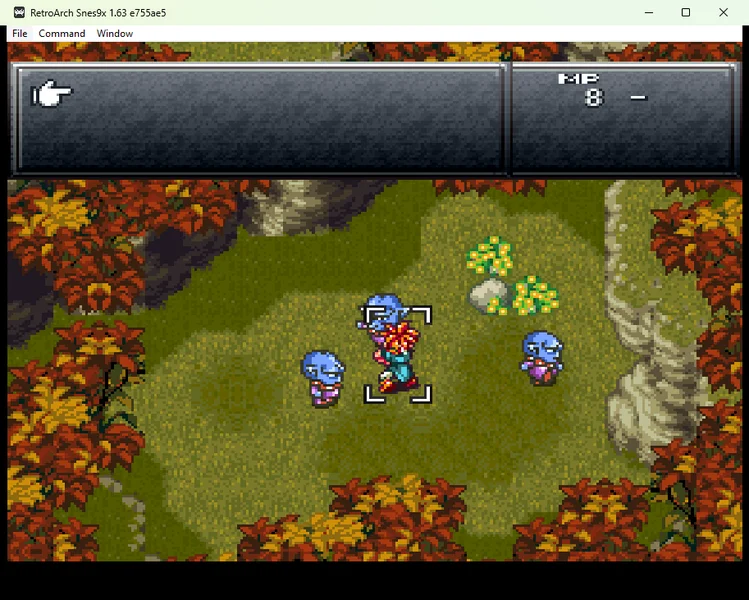 An agent’s recorded view of Chrono Trigger
